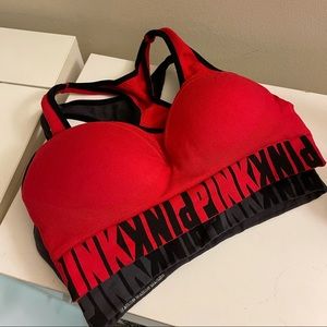 PINK Push up Sports bra bundle